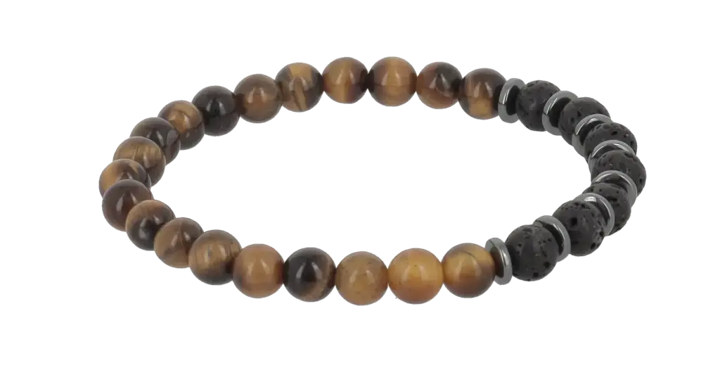 Bracelets Motivation - Pierre de Lune et Oeil de Tigre